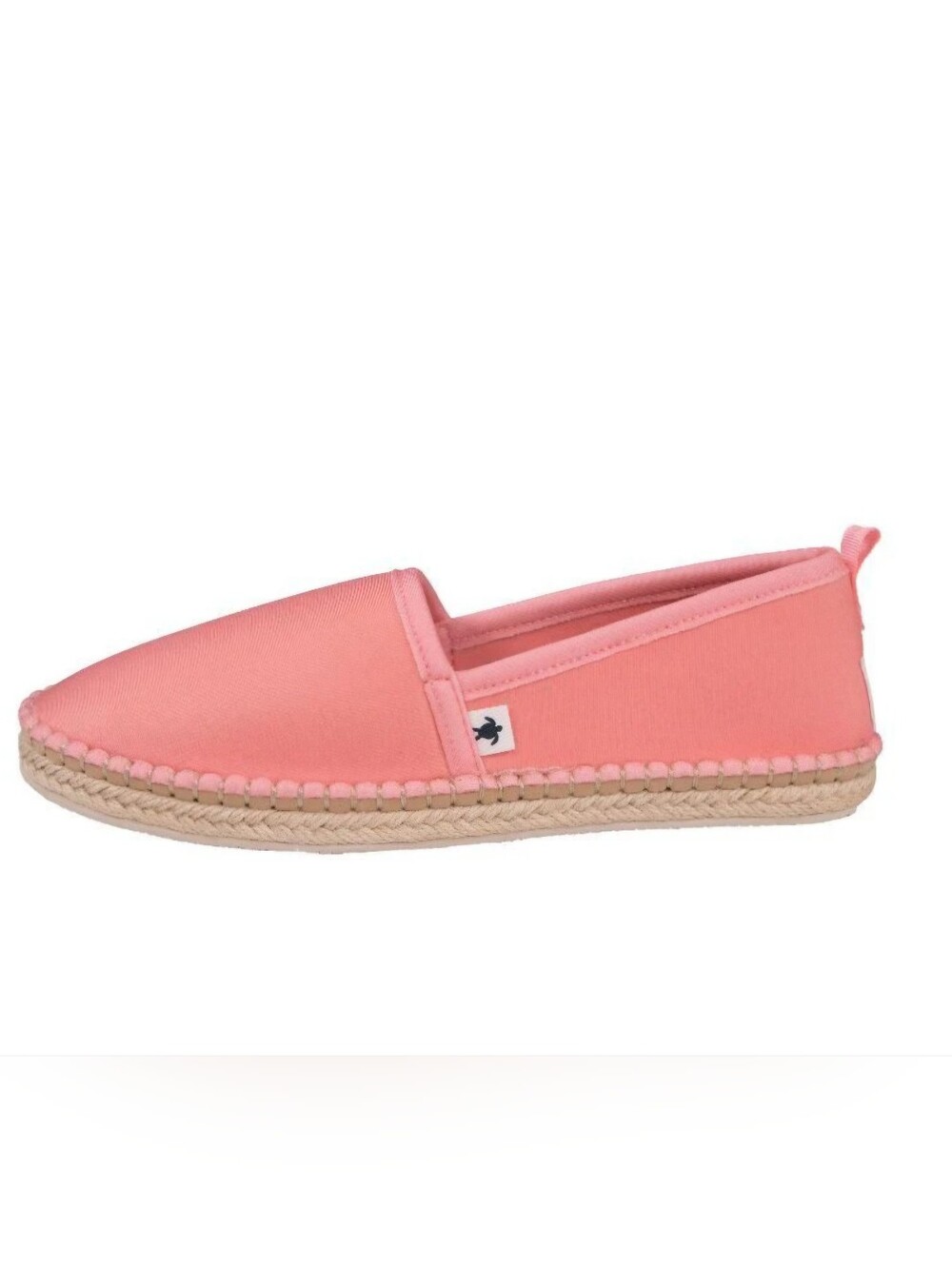 NWT SIMPLY SOUTHERN Women’s Coral Canvas Espadrille Slip-Ons SZ 7